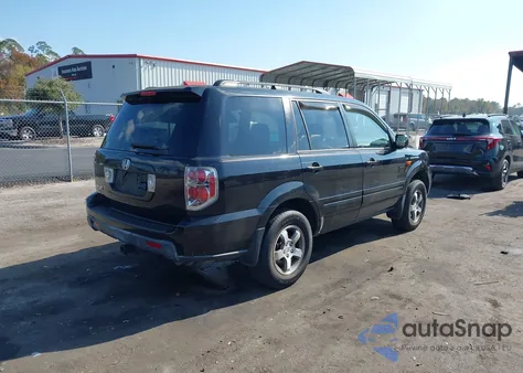 2006 Honda Pilot Ex-L из США, поврежденный, VIN 5FNYF287X6B050171